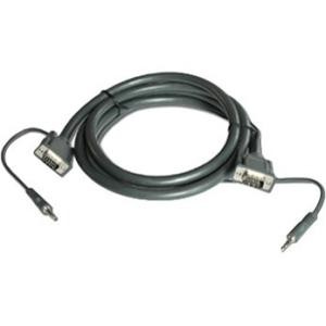 Kramer Electronics 92-2202006 Cables Kramer 15-pin Hd (m) To 15-pin Hd (m) And 3.5mm Stereo Audio Cable - 6 Ft Mini-phone/vga A/v Cable For 922202006 600920968307