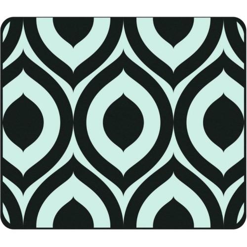 Centon Electronics OP-MPV1BM-CLS-03 Wrist/Mouse Pads Otm Classic Prints Black Mouse Pad, Elm Frost Green - Elm Frost Green - Black - Rubber - Slip Resist Opmpv1bmcls03 731969582947