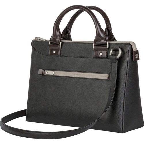 Aevoe 99MO078001 Carrying Cases Moshi Moshi Urbana Mini Lightweight Bag - Metro Black, Padded Phone/tablet Compartments, Detachable  810648014006