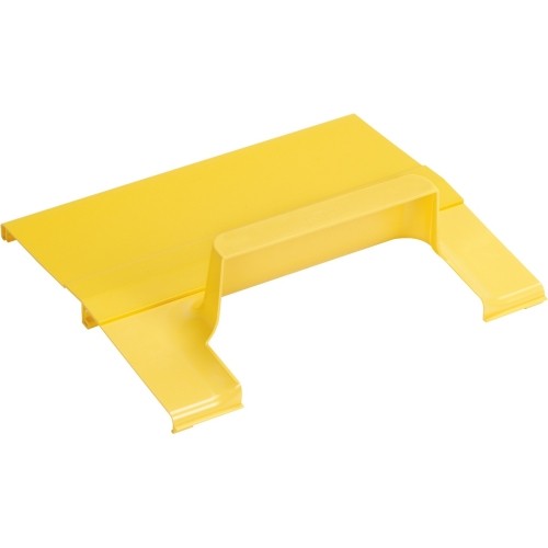 Panduit FRSPJC412YL Cable Management Panduit Cover For Spill-over Junction With 4x4 Exit For 12x4 Channel - Spill-over Junction - Yellow  074983218929