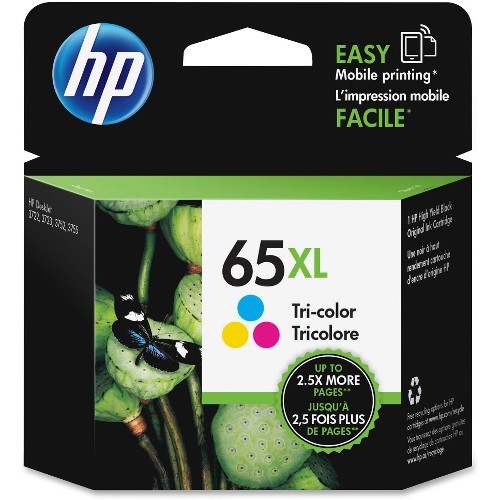 Hp N9K03AN#140 Toners & Ink Cartridges 65xl Tri-color Original Ink Cartridge (n9k03an) N9k03an140 818216931328