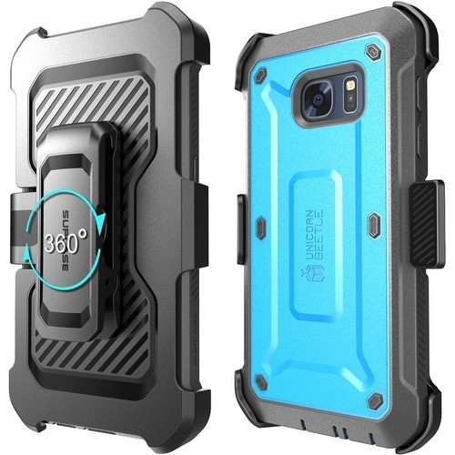 I-Blason S-S7-UBP-BL Carrying Cases I-blason Unicorn Beetle Pro Carrying Case (holster) Smartphone - Blue - Impact Resistant, Shock Resi Ss7ubpbl 752454310333