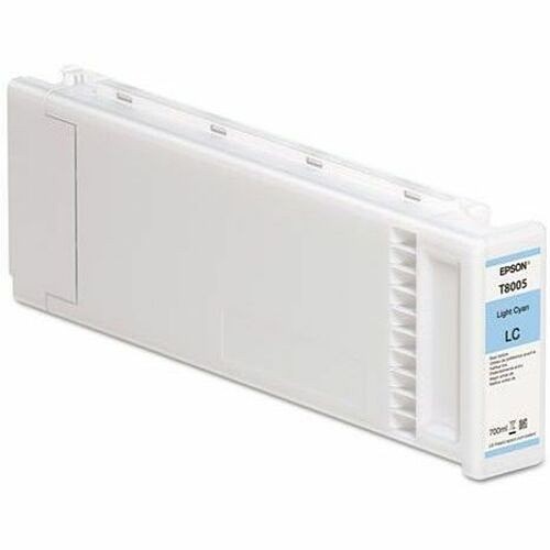 Epson T800500 Toners & Ink Cartridges Epson Ultrachrome Pro T800500 Original Inkjet Ink Cartridge - Light Cyan - 1 / Pack - Inkjet - 1 / P EPST800500 010343919716