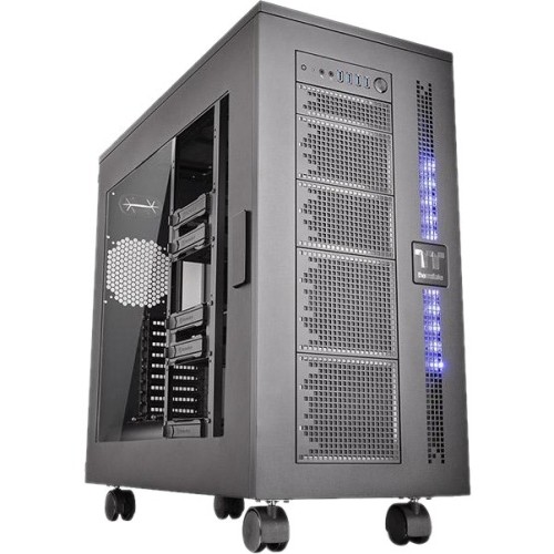 Thermaltake CA-1F2-00F1WN-00 Computer Cases Thermaltake Core W100 Super Tower Chassis - Black, Transparent - Spcc - 13 X Bay - 0 - Atx, Eatx, Mi Ca1f200f1wn00 841163063002