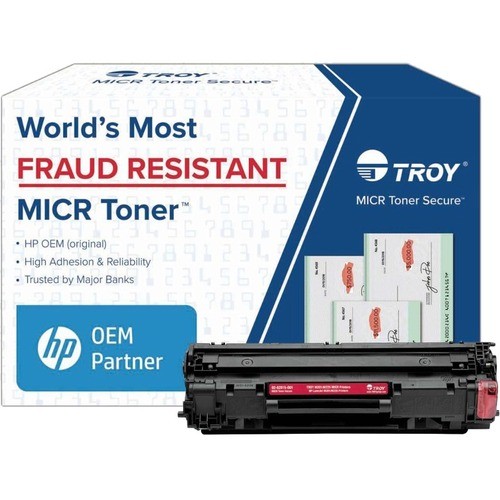 Troy Group 02-82015-001 Toners & Ink Cartridges Troy Toner Secure Original Micr Laser Toner Cartridge - Alternative For Troy, Cf283a - Black - 1 Pac 0282015001 818278660235