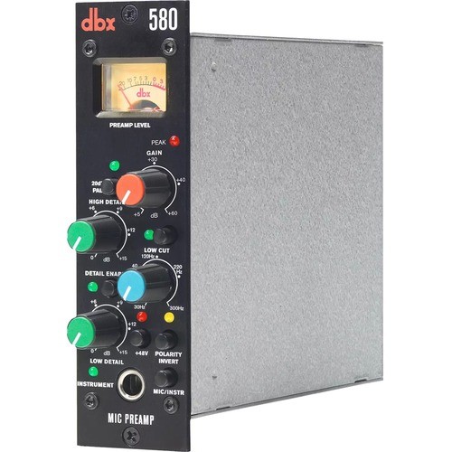 Harman Pro DBX580 Microphone Accessories Dbx Mic Preamp - 500 Series (dbx580) 691991000621