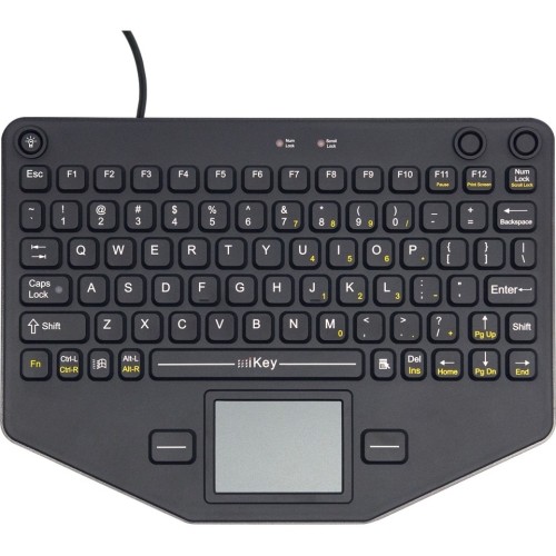 Ikey SL-80-TP-USB Keyboards & Keypads Ikey Compact Mobile Keyboard With Touchpad - Cable Connectivity - Usb Interface - Computer - Touchpa Sl80tpusb 
