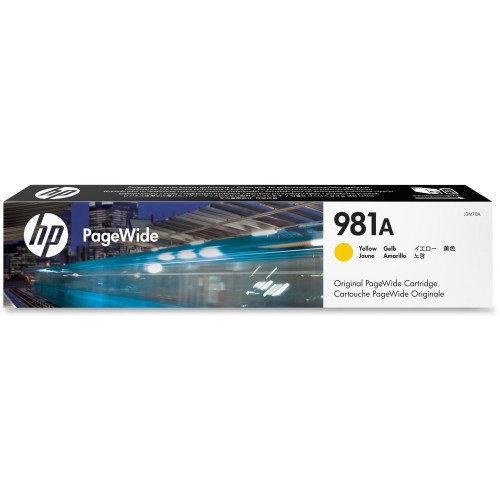 Hp J3M70A Toners & Ink Cartridges Hp 981a (j3m70a) Yellow Original Pagewide Cartridge 888793202081