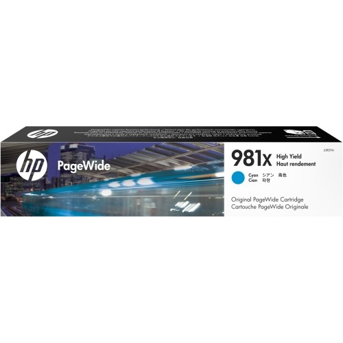Hp L0R12A Toners & Ink Cartridges 981x (l0r12a) High Yield Pagewide Cartridge 818240140482