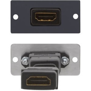 Kramer Electronics W-H(B) Faceplates & Mounting Boxes Kramer Faceplate Insert - Black - 1 X Hdmi Port(s) (w-h(b)) Whb 7291063020996