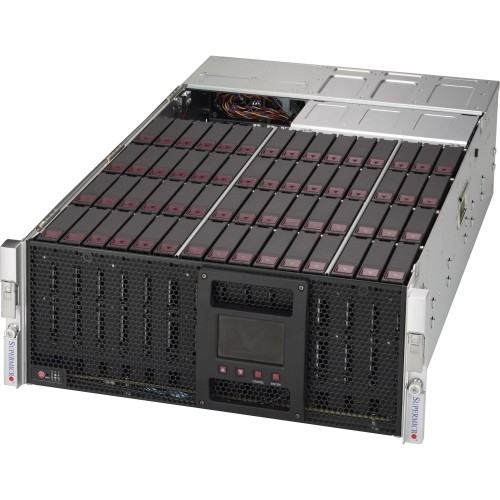Supermicro CSE-946SE2C-R1K66JBOD Drive Cabinets Supermicro Superchassis 946se2c-r1k66jbod Drive Enclosure 12gb/s Sas - 4u Rack-mountable - Black - 6 Cse946se2cr1k66jbod 672042229840