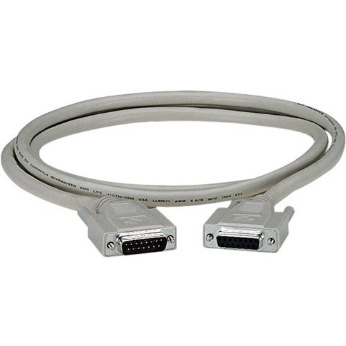 Black Box EGM16T-0020-MF Cables Black Box Db15 Thumbscrew Cable - Male/female, 20-ft. - 20 Ft Db-15 Video Cable For Video Device - F Egm16t0020mf 013269118379