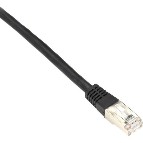 Black Box EVNSL0172BK-0025 Cables Black Box Cat5e 100-mhz Stranded Patch Cable Slim Molded Boot - F/utp, Cm Pvc, Black, 25ft - 25 Ft C Evnsl0172bk0025 098379285227