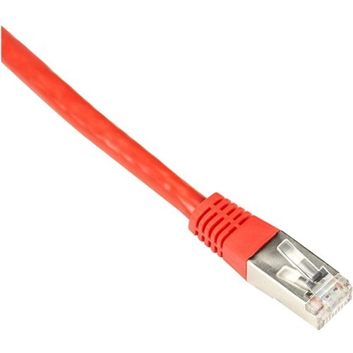 Black Box EVNSL0272RD-0002 Cables Black Box Cat6 250-mhz Stranded Patch Cable Slim Molded Boot - S/ftp, Cm Pvc, Red, 2ft - 2 Ft Catego Evnsl0272rd0002 098379292171