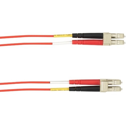 Black Box FOCMP10-001M-LCLC-RD Cables Black Box Fiber Optic Duplex Patch Network Cable - 3.20 Ft Fiber Optic Network Cable For Network Dev Focmp10001mlclcrd 822088082354
