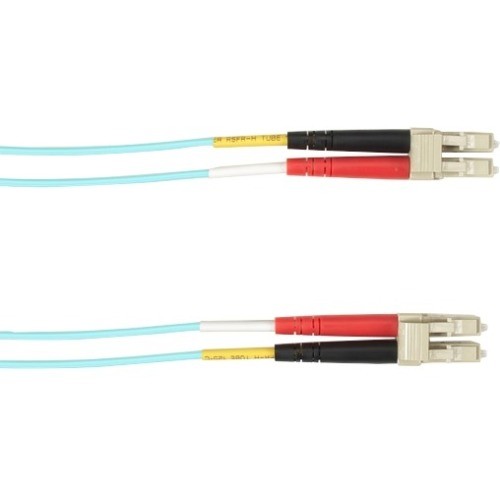 Black Box FOCMP10-010M-LCLC-AQ Cables Black Box Fiber Optic Duplex Patch Network Cable - 32.80 Ft Fiber Optic Network Cable For Network De Focmp10010mlclcaq 013269085398