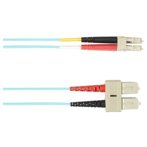 Black Box FOCMP10-010M-SCLC-AQ Cables Black Box Fiber Optic Network Cable - 32.81 Ft Fiber Optic Network Cable For Network Device - First  Focmp10010msclcaq 822088082705