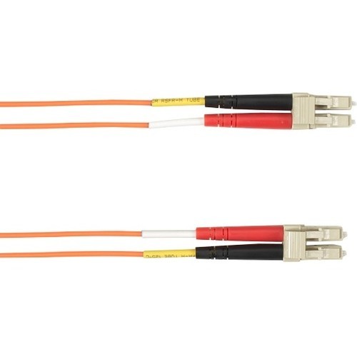 Black Box FOCMP10-030M-LCLC-OR Cables Black Box Fiber Optic Duplex Patch Network Cable - 98.40 Ft Fiber Optic Network Cable For Network De Focmp10030mlclcor 822088082835