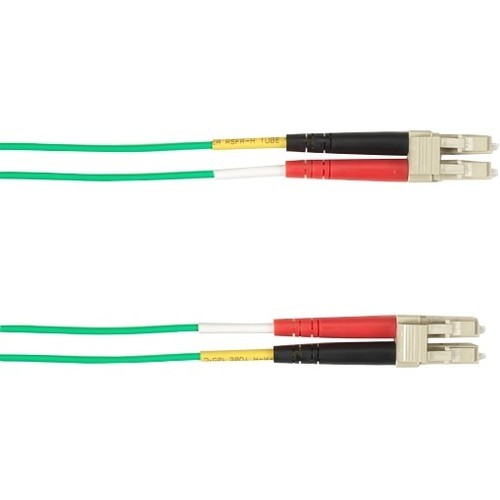 Black Box FOCMP50-010M-LCLC-GN Cables Black Box Fiber Optic Duplex Patch Network Cable - 32.80 Ft Fiber Optic Network Cable For Network De Focmp50010mlclcgn 822088084006
