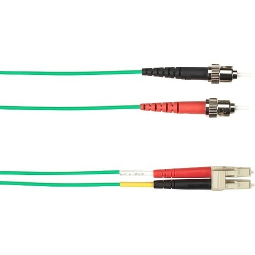 Black Box FOCMP62-005M-STLC-GN Cables Black Box Fiber Optic Duplex Patch Network Cable - 16.40 Ft Fiber Optic Network Cable For Network De Focmp62005mstlcgn 822088085812