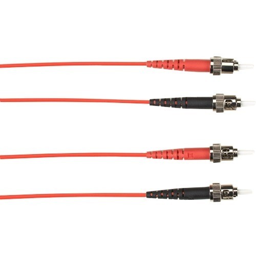 Black Box FOCMP62-010M-STST-RD Cables 10-m, St-st, 62.5-micron, Multimode, Plenum, Red Fiber Optic Cable Focmp62010mststrd 822088086369