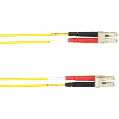Black Box FOCMR50-005M-LCLC-YL Cables 5-m, Lc-lc, 50-micron, Multimode, Pvc, Yellow Fiber Optic Cable Focmr50005mlclcyl 013269054448