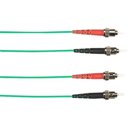 Black Box FOCMR62-003M-STST-GN Cables 3-m, St-st, 62.5-micron, Multimode, Pvc, Green Fiber Optic Cable Focmr62003mststgn 822088092582