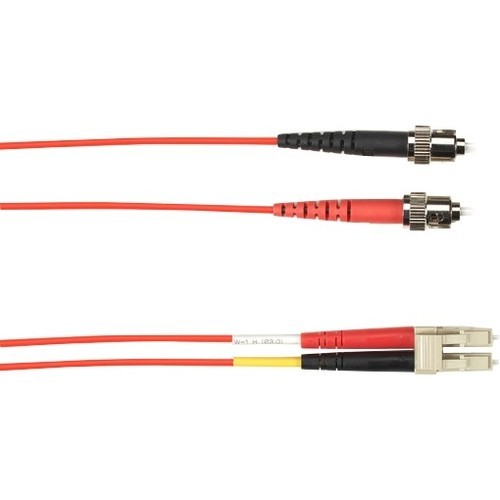 Black Box FOCMR62-010M-STLC-RD Cables 10-m, St-lc, 62.5-micron, Multimode, Pvc, Red Fiber Optic Cable Focmr62010mstlcrd 822088093572