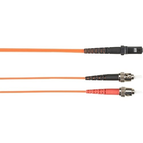 Black Box FOCMR62-010M-STMT-OR Cables 10-m, St-mtrj, 62.5-micron, Multimode, Pvc, Orange Fiber Optic Cable Focmr62010mstmtor 822088093619