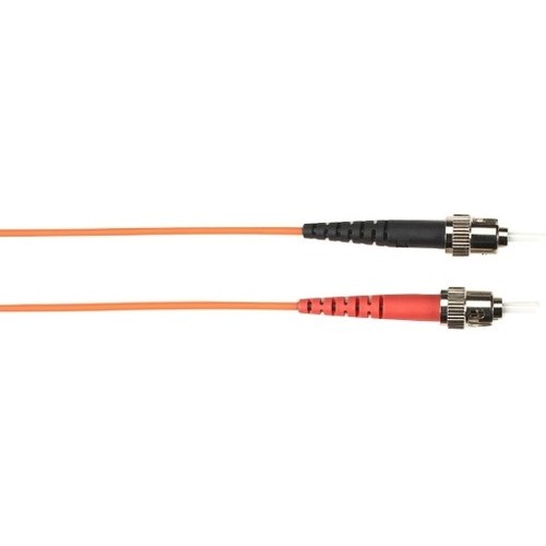 Black Box FOCMR62-030M-STLC-OR Cables 30-m, St-lc, 62.5-micron, Multimode, Pvc, Orange Fiber Optic Cable Focmr62030mstlcor 822088094463