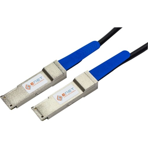 Enet Components 40G-QSFP-QSFP-C-0101-ENC Cables Enet Ruckus (formerly Brocade) Compatible 40g-qsfp-qsfp-c-0101 Taa Compliant Functionally Identical  40gqsfpqsfpc0101enc 762047504230