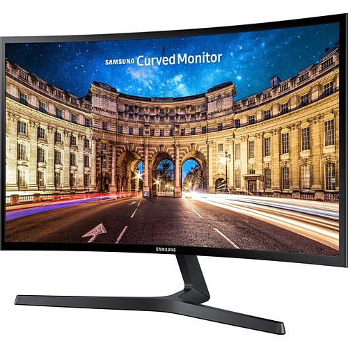 Samsung LC27F398FWNXZA Monitors Samsung C27f398 27" Class Full Hd Curved Screen Lcd Monitor - 16:9 - High Glossy Black - 27" Viewabl 190403086456