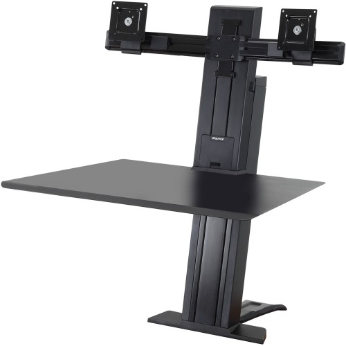 Ergotron 33-407-085 Mounting Kits Workfit-sr, Dual Monitor, Sit-stand Desktop Workstation (black) 33407085 698833054804