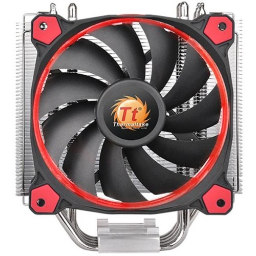 Thermaltake CL-P022-AL12RE-A Processor/Case Fans Thermaltake Riing Silent 12 Red Cpu Cooler - 4.72" Maximum Fan Diameter - 1 X Fan(s) - 396.5 Gal/min Clp022al12rea 818214000828