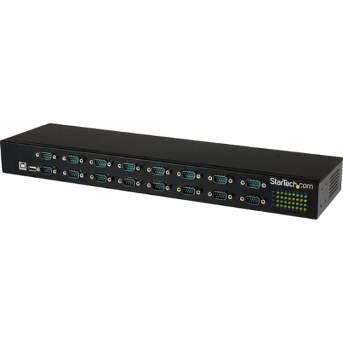 Startech ICUSB23216FD Serial/Parallel Adapters 16-port Usb-to-serial Adapter Hub 065030864763