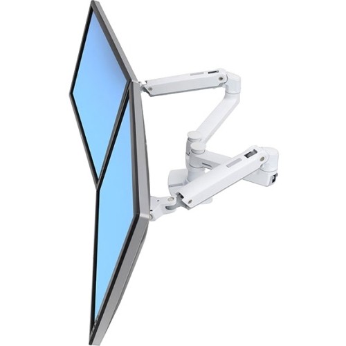Ergotron 45-491-216 Mounting Kits Lx Dual Side-by-side Arm (white) 45491216 818242774326