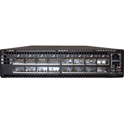 Nvidia MSN2100-BB2FC Switches & Bridges Mellanox Half-width 16-port Non-blocking 100gbe Open Ethernet Switch System - Manageable - 40 Gigabi Msn2100bb2fc 887988819691