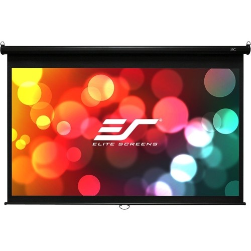 Elitescreens M135V Projection Screens Elite Screens Manual B - 135-inch 4:3, Manual Pull Down Projector Screen 4k / 8k Ultra Hdr 3d Ready  999563143371