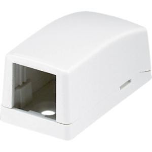 Panduit CBX1WH-A Mounting Kits Panduit Mini-com Cbx1wh-a Mounting Box For Network Module - White - 1 Cbx1wha 074983753772