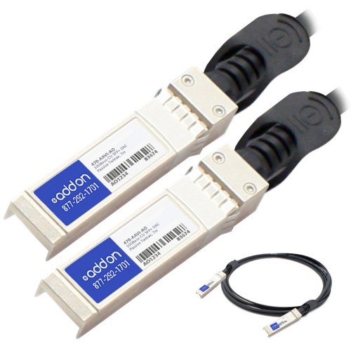 Addon 470-AAVI-AO Cables Addon Dell 470-aavi Compatible Taa Compliant 10gbase-cu Sfp+ To Sfp+ Direct Attach Cable (passive Tw 470aaviao 821455597507