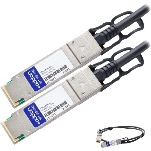 Addon 470-AAVR-AO Cables Addon Dell 470-aavr Compatible Taa Compliant 40gbase-cu Qsfp+ To Qsfp+ Direct Attach Cable (passive  470aavrao 821455609026