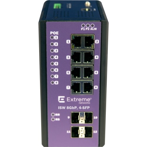 Extreme Networks 16804 Switches & Bridges Extreme Networks Isw 8gbp,4-sfp Ethernet Switch - 8 Ports - Manageable - 10/100/1000base-t - 2 Layer 644728168040