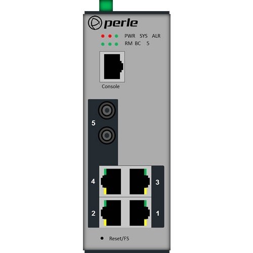Perle Systems 07012140 Switches & Bridges Ids-205f - Managed Industrial Ethernet Switch With Fiber 679202121402