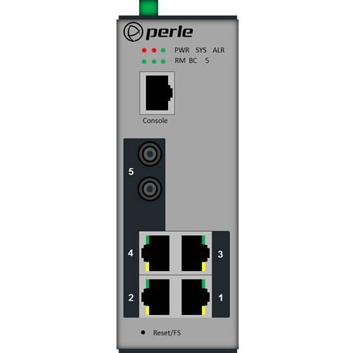 Perle Systems 07012850 Switches & Bridges Ids-205g - Managed Industrial Ethernet Switch With Fiber 679202128500