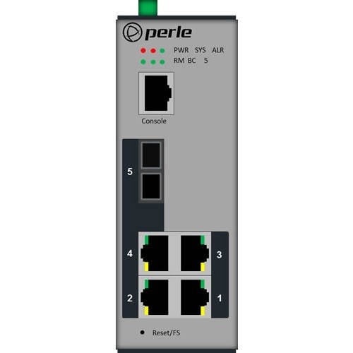 Perle Systems 07012570 Switches & Bridges Ids-305f-csd40-xt- Industrial Managed Ethernet Switch 679202125707