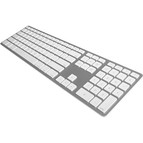 Matias FK418BTS Keyboards & Keypads Matias Wireless Aluminum Keyboard - Wireless Connectivity - Bluetooth - English (us) - Ipad, Iphone, 818216709446