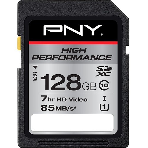 Pny Technologies P-SDXC128U185-GE Memory Cards 128gb Sdxc Card Psdxc128u185ge 751492596693