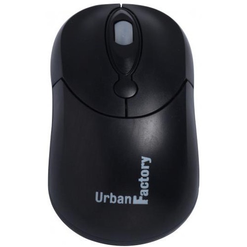 Urban Factory BCM01UF Pointing Devices (Mice) Urban Factory Crazy Mouse - Cable - Black - Usb - 800 Dpi - Scroll Wheel (bcm01uf) 818242378883