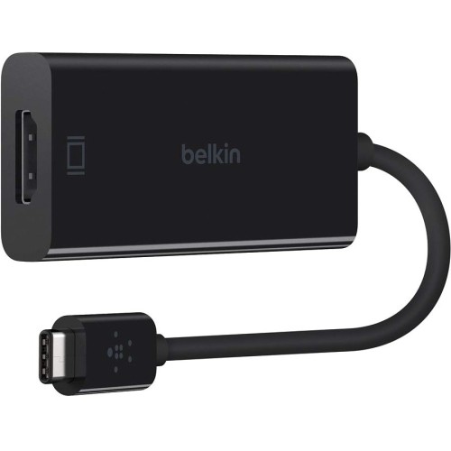 Belkin F2CU038BTBLK Connector Adapters Belkin Usb-c To Hdmi Adapter (usb Type-c) - 1 X Usb Type C - Male - 1 X Hdmi Digital Audio/video - F 023632972019