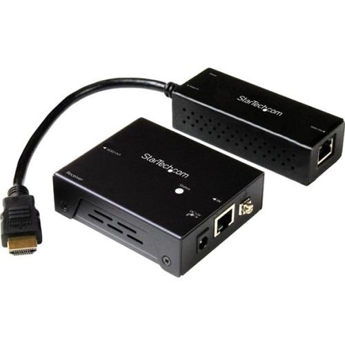 Startech ST121HDBTDK Video Consoles/Extenders Hdbaset Extender Kit With Compact Transmitter - Hdmi Over Cat5 - Up To 4k 065030864916